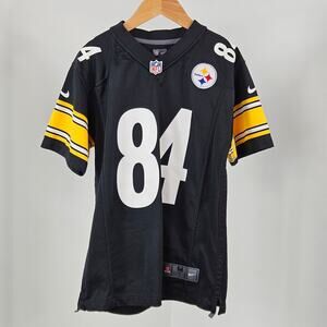 Nike NFL Kid's Pittsburgh Steelers Antonio Brown AB 84 Football Jersey | Medium